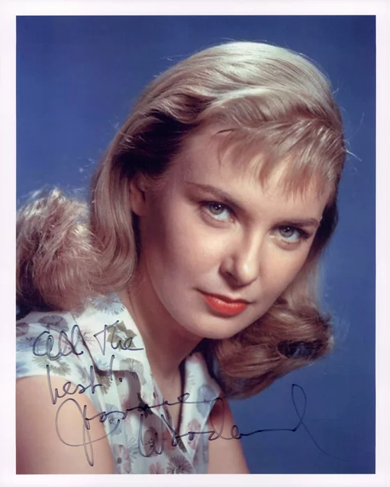 Joanne Woodward autograph