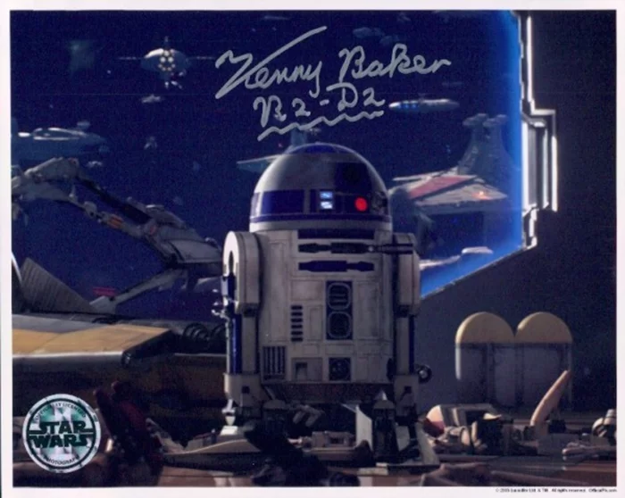 Kenny Baker autograph