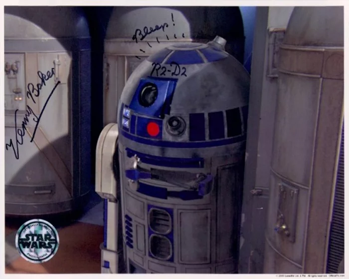 Kenny Baker autograph