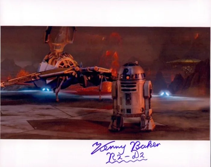 Kenny Baker autograph