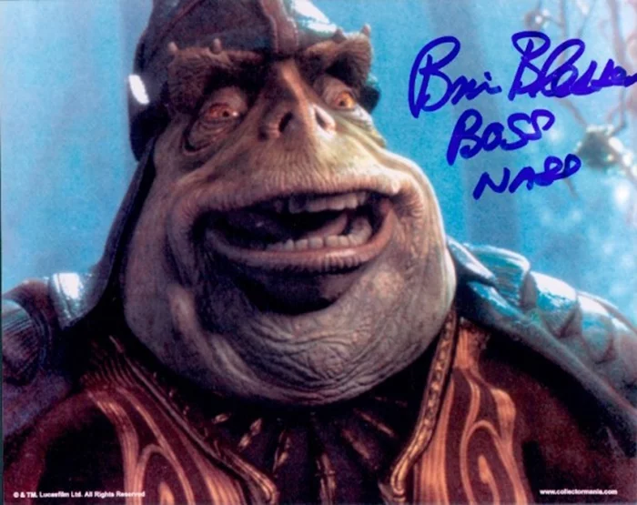 Brian Blessed autograph