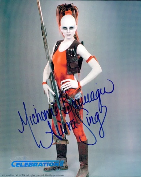 Michonne Bourriague autograph