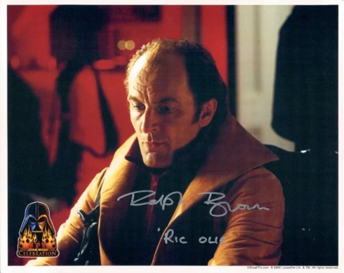 Ralph Brown autograph