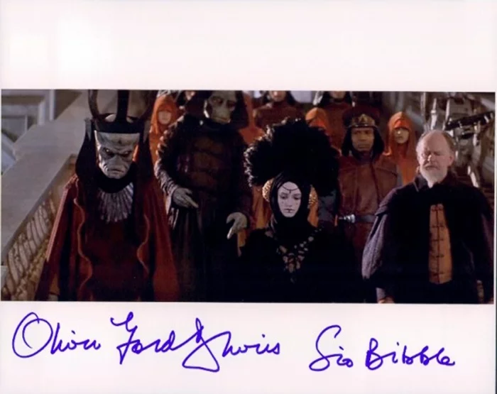 Oliver Ford Davies autograph