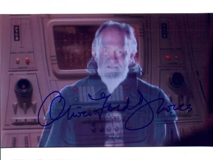 Oliver Ford Davies autograph