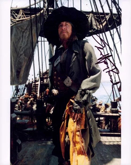 Geoffrey Rush autograph