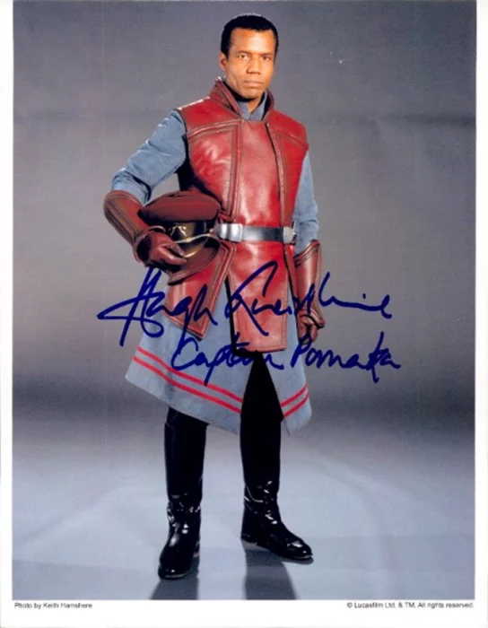 Hugh Quarshie autograph
