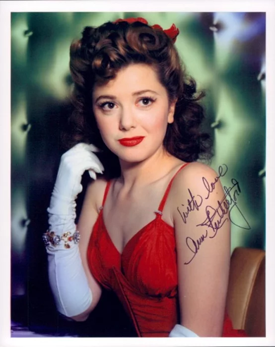 Ann Rutherford autograph