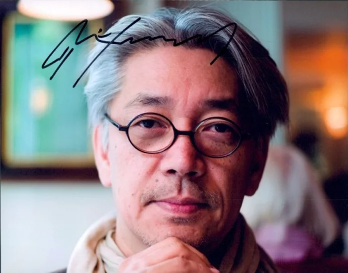 Ryuichi Sakamoto autograph