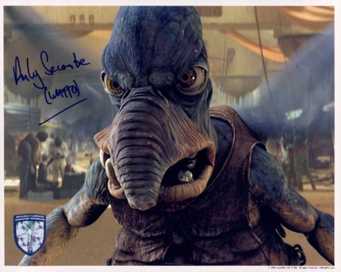Andy Secombe autograph