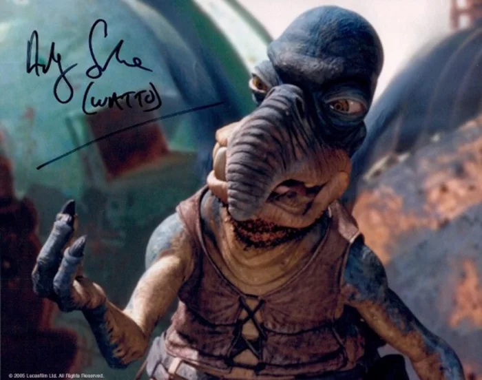 Andy Secombe autograph
