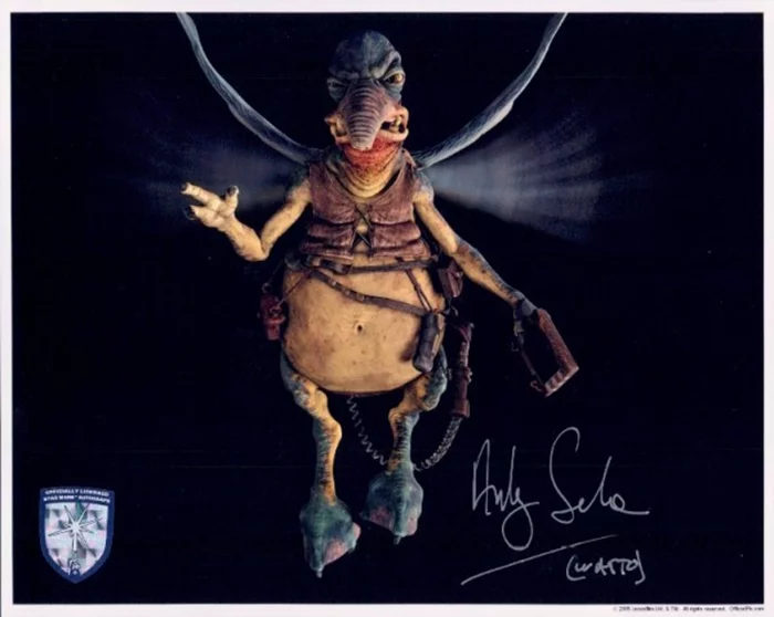 Andy Secombe autograph
