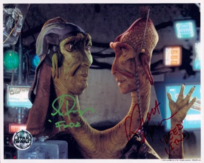Star Wars: Episode I - The Phantom Menace autograph