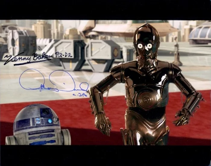 Star Wars Droids autograph