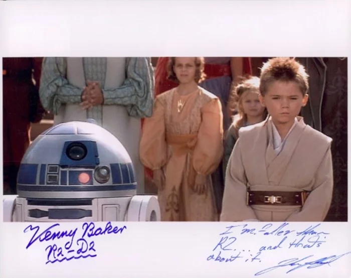 Star Wars: Episode I - The Phantom Menace autograph