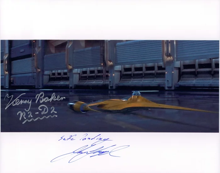 Star Wars: Episode I - The Phantom Menace autograph
