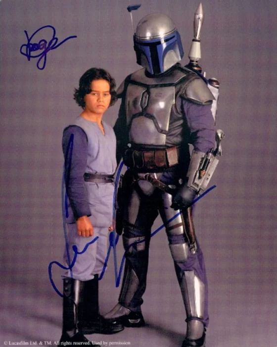 The Fetts autograph
