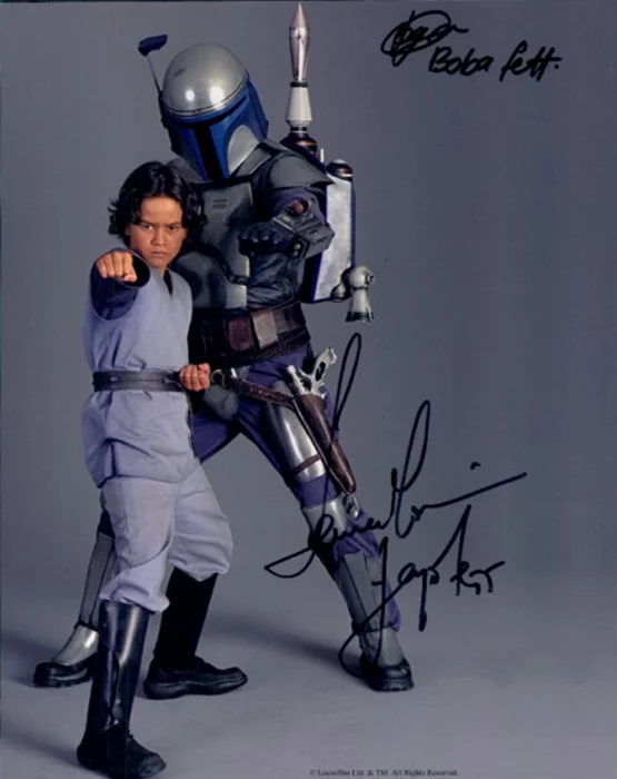The Fetts autograph