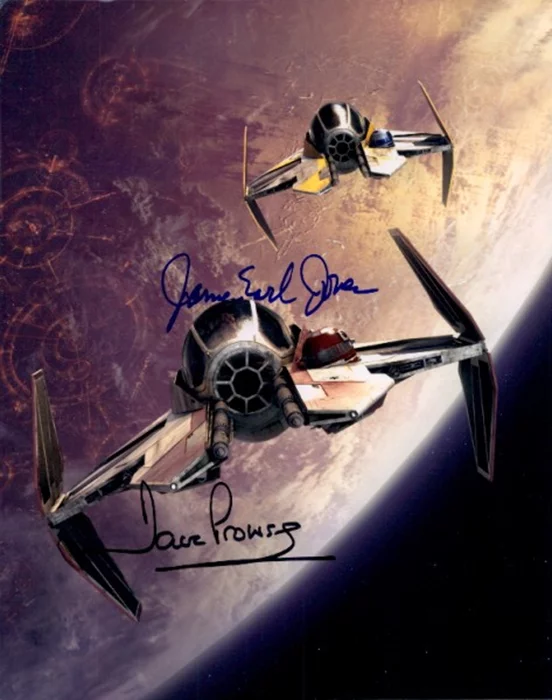 Darth Vader autograph