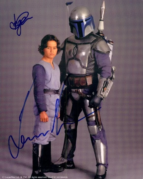 The Fetts autograph