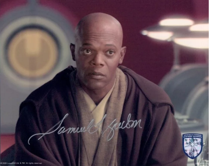 Samuel L. Jackson autograph