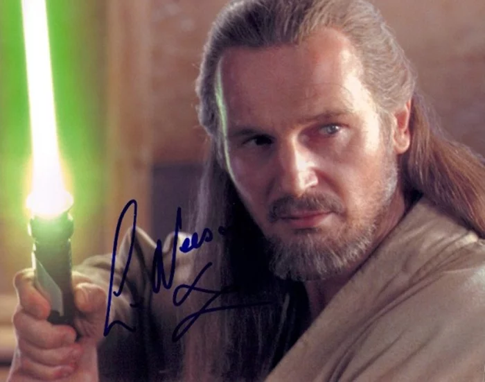 Liam Neeson autograph