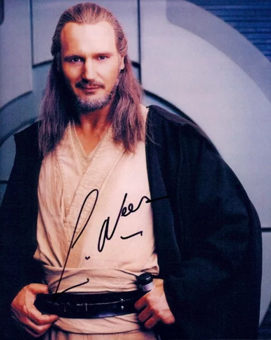 Liam Neeson autograph