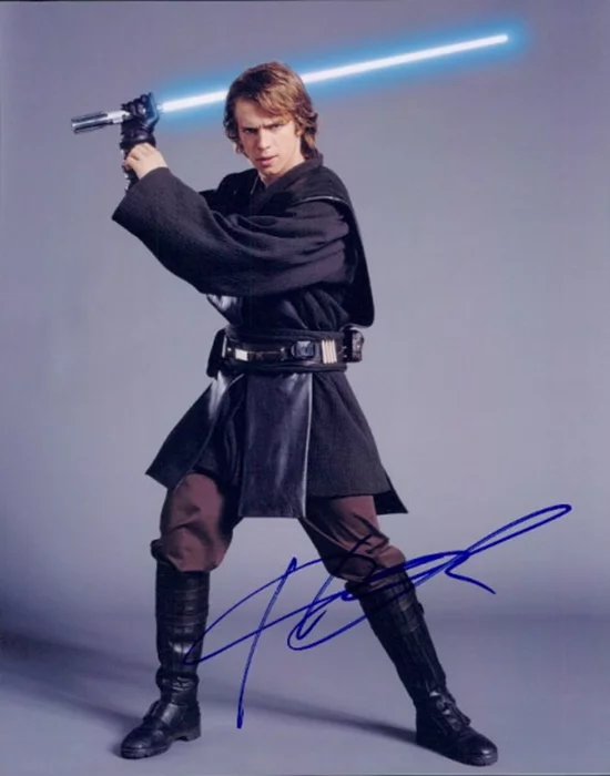 Hayden Christensen autograph