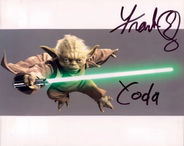 Frank Oz autograph