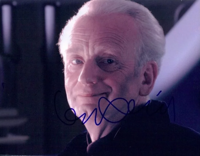 Ian McDiarmid autograph