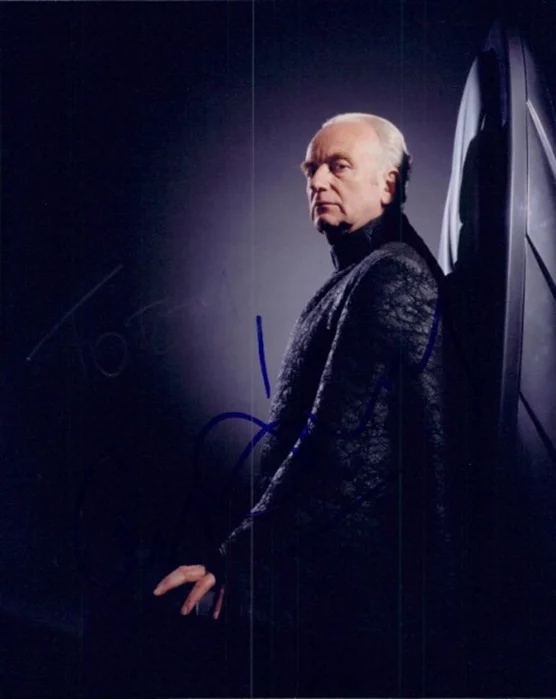 Ian McDiarmid autograph