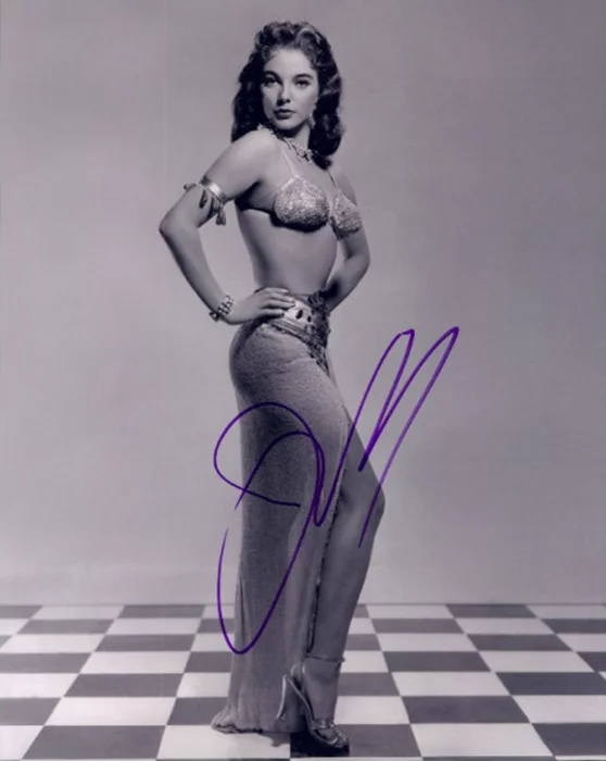 Joan Collins autograph