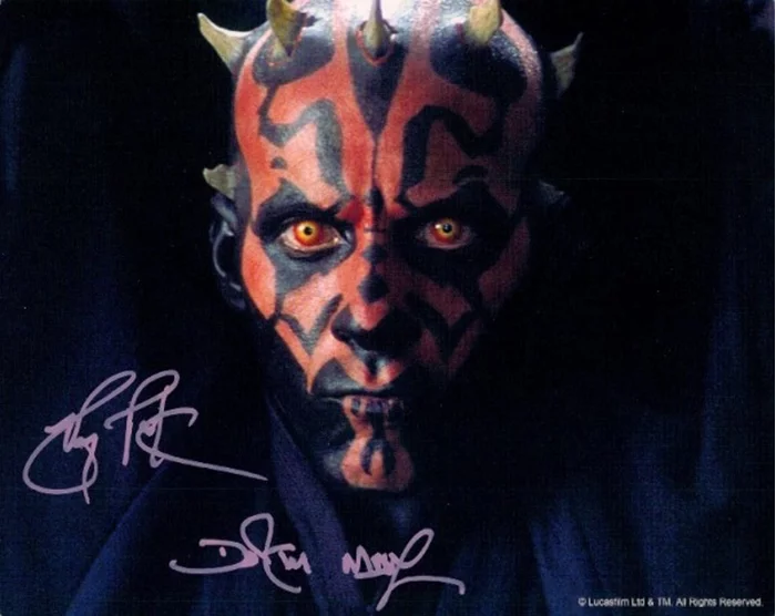 Ray Park autograph