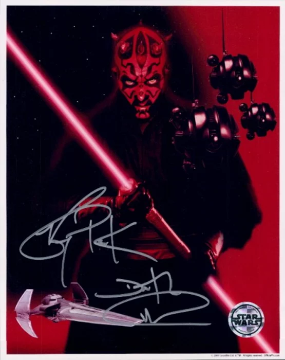 Ray Park autograph