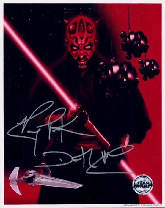 Ray Park autograph