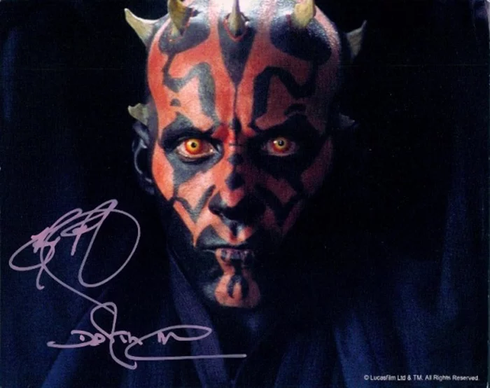 Ray Park autograph