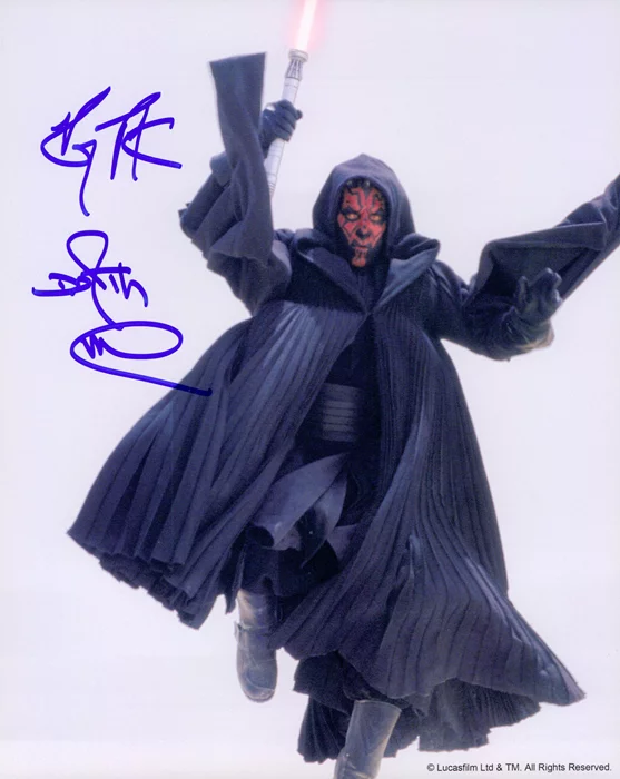 Ray Park autograph