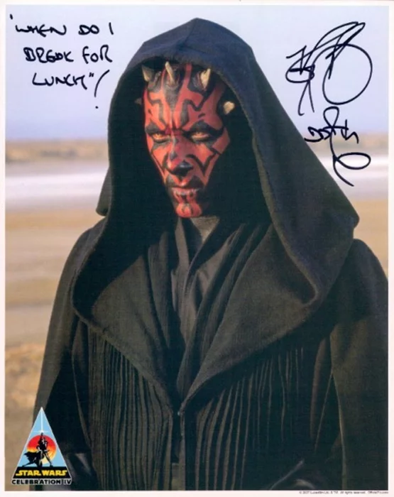 Ray Park autograph