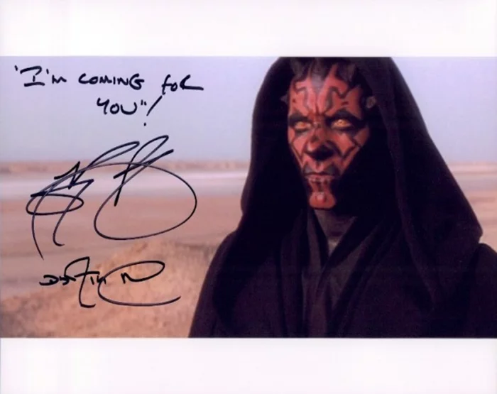 Ray Park autograph