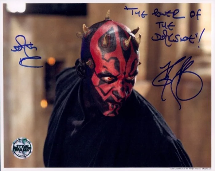 Ray Park autograph