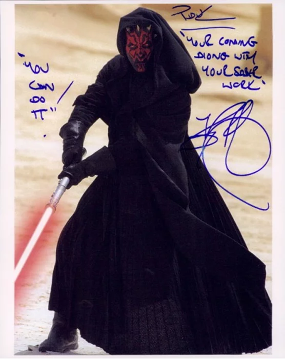 Ray Park autograph