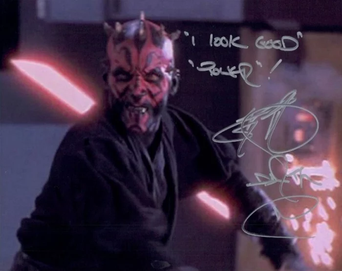 Ray Park autograph