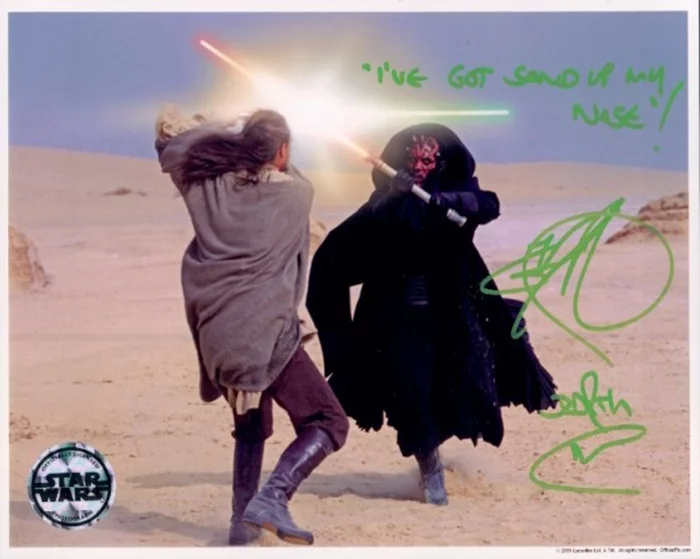 Ray Park autograph