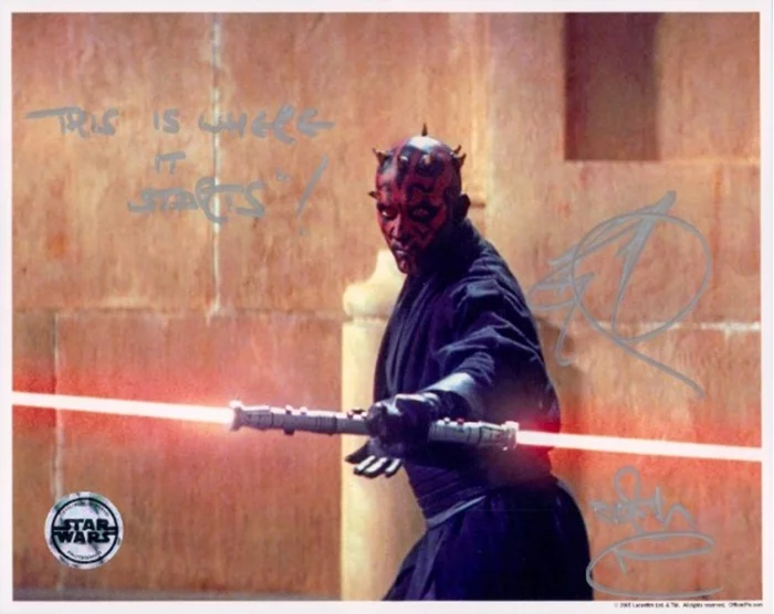 Ray Park autograph