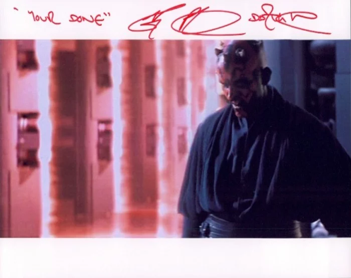Ray Park autograph