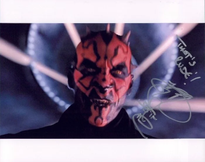 Ray Park autograph