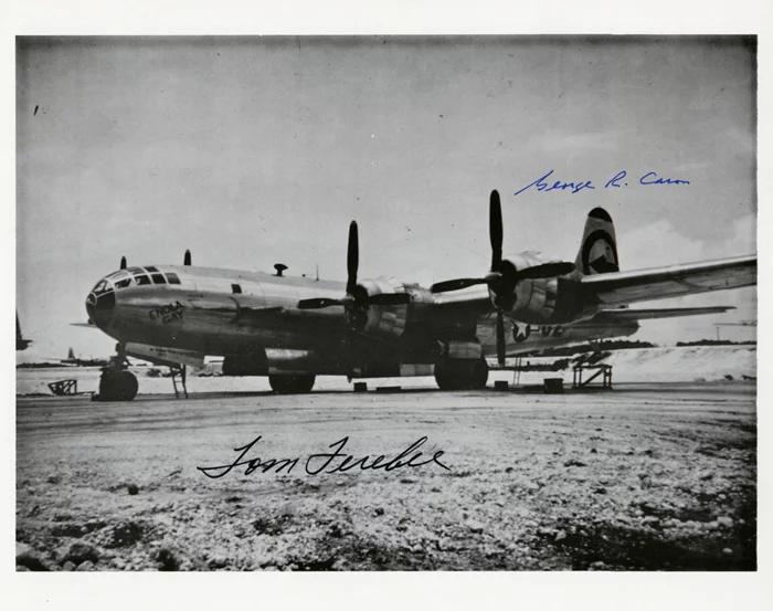 Enola Gay autograph