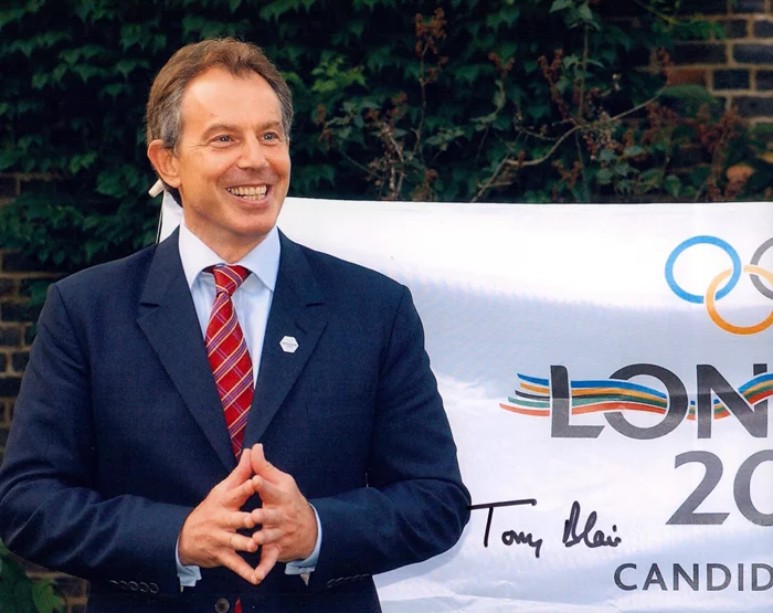 Tony Blair autograph