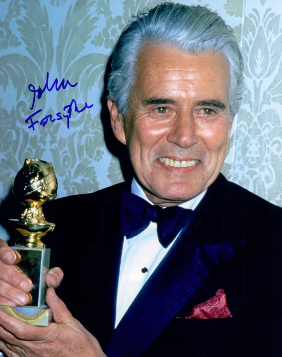 John Forsythe autograph