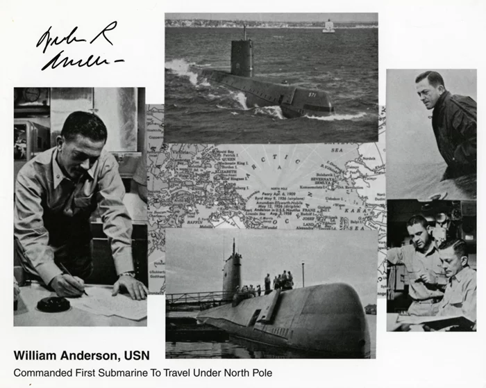 William Anderson autograph
